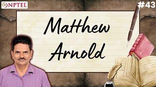 #43 Matthew Arnold | Poetry