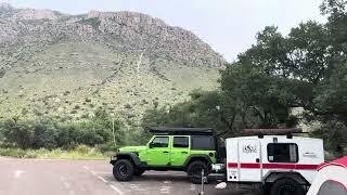 Guadalupe Mountains National Park Texas, NM Campsite Campground, RV Park