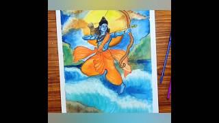 jai Raghuram  part-2 #shorts #shreeram #painting #rammandir