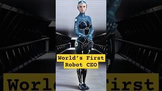 World’s First Robot CEO: A Chinese Company’s Bold Move | #ai #robotics #futuretech #china