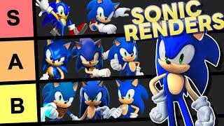 I Ranked (almost) Every Sonic Render