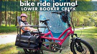 Biking Lower Booker Creek Trail in Chapel Hill, NC