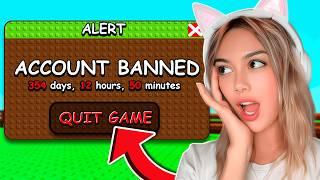 I Tested Every Way to get BANNED in Grow a Garden!