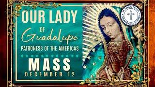 Feast of O.L. Guadalupe [Mass-preceded by Spanish Rosary] ⁜ THU (6 PM) ⁜ 12 December 2024