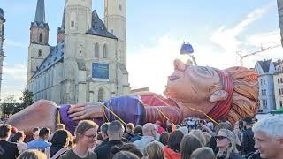 Gulliver auf dem Marktplatz in Halle