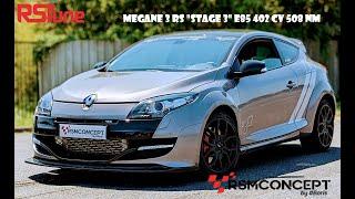 MEGANE 3 RS "STAGE 3" E85 402CV /508NM ...C'est chez RSMCONCEPT/RSTUNE !!