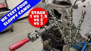 DIRT CHEAP, EBAY, AMAZON, SLOPPY LS CAM TEST...SLOPPY STAGE 1 VS STAGE 1.5 VS STAGE 2 VS STAGE 3