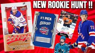 NEW ROOKIES !! 2024-25 Upper Deck MVP Hockey Hobby Box Opening!