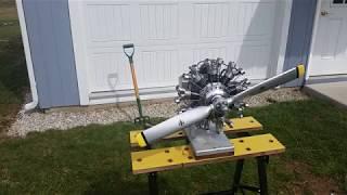 9 Cylinder Radial Engine