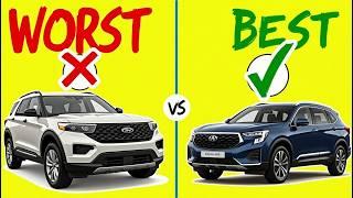 4 Worst SUVs to Buy in 2025 & 5 Best SUVs For The Money: Worth Every Penny
