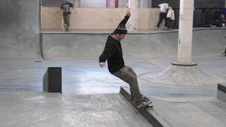 Roger Bagley Skates The Vans Skate Space 198 Sick AF!!