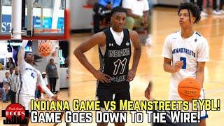 AAU Game Of The Spring?! Meanstreets EYBL vs Indiana Game Was WILD!