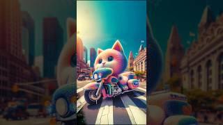 ️Evolution of Cat : Harley Motorcycle  #cat #cute #love #shorts