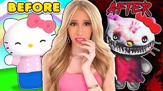 I SURVIVED HELLO KITTY HORROR on ROBLOX… *SCARY*