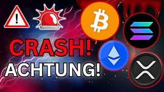 KRYPTO CRASH: Wie TIEF Kann BITCOIN & Co Fallen?! Das Ist JETZT Zu TUN! [NOTFALL VIDEO]