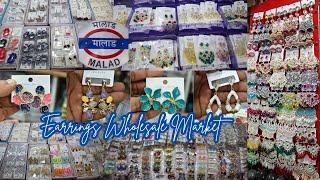 Malad Wholesale Earrings Market 15rs / Biggest Jewellery Market in Mumbai / DEEP IMMITATIONS