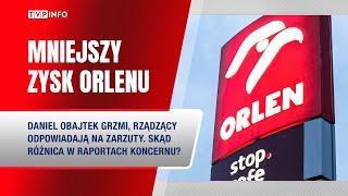 Orlen z pięciokrotnie niższym zyskiem. Obajtek grzmi, rządzący tłumaczą