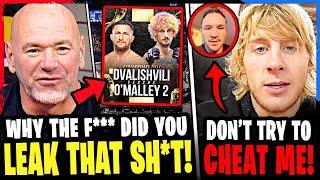 UFC 316 MAIN EVENT LEAKED!? Paddy Pimblett SENDS A WARNING to Michael Chandler for CHEATING! Pereira