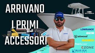 ARRIVANO I PRIMI ACCESSORI per l'allestimento del mio fisherman!