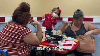 萨尔瓦多KFC，持枪保安+无限续杯#美食 #吃货日常 #在抖音看海外