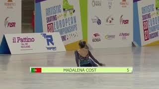 Madalena costa (portugal) sp cadete internacional. european championship Riccione 2021 -