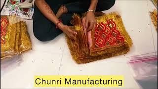 माताजी की वेलवेट चुनरी|Mataji ki chunri|Manufacturer aur Wholesaler in Ahmedabad #crowdniks #chunri