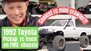 1992 Toyota pickup on FMS Fcx24 chassis- project build