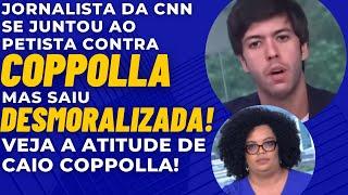 SURPREENDENTE: JORNALISTA FAZ CORO COM PETISTA MAS CAIO SE SAI MUITO BEM