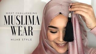 Muslima Wear Hijab I The Most Challenging Hijab Style