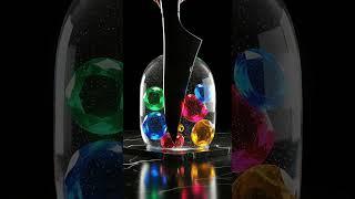Stained Glass Jelly Cutting ASMR  | Satisfying No Talking Jelly Slicing & Relaxing Sounds#asmr #ai