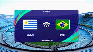 Uruguay vs Brazil | 2022 FIFA World Cup Qualifiers | PES 2021