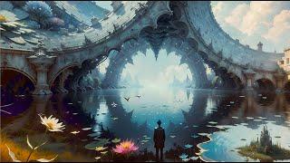 Dark Heart and Magic Journey | 1 Hour Dreamy Ambience | 4K AI Surrealism Visuals