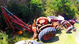 Broken Vintage Backhoe for Free.. Lets fix it!