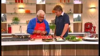 Italian recipe: Stuffed Lamb Chops part 1 - Saturday Kitchen - BBC