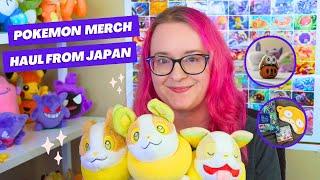 Cute Pokémon Merch Haul from Japan! | Pokemon Vlog