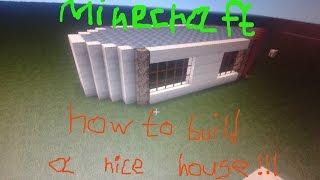 Minecraft how to build a modern house (with MINELOL Resource Pack)