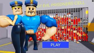 MUSCLE BARRY FALL IN LOVE in BARRY'S PRISON RUN! Secret Prison Mode! #roblox #obby