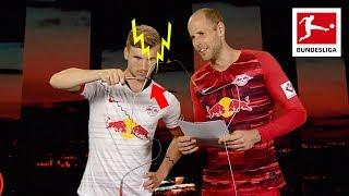 Timo Werner vs. Peter Gulacsi - Buzz Wire Challenge