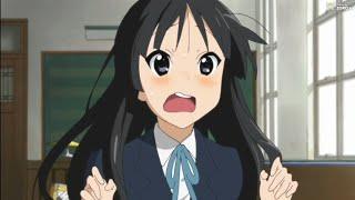 Ritsu has pictures of Mio's pantsu 【K-ON!】