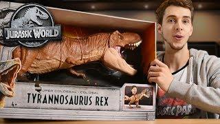 SUPER COLOSSAL T.REX! BEST T.REX YET?! - Mattel Review and Unboxing