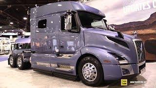 2018 Volvo VNL 740 Mid Roof Long Haul Sleeper Truck - Walkaround - 2017 NACV Show Atlanta