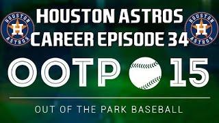 Out of the Park Baseball (OOTP) 15: Houston Astros Let's Play/Walkthrough - 2022-23 Offseason [EP34[