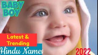 Top 100+ Latest Hindu Baby Boy Names with Meaning ll Modern & Unique  Baby boy names A - Z 2022