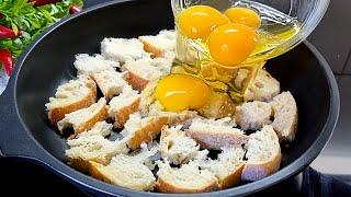  The most delicious recipes with bread and eggs.  New way to make breakfast