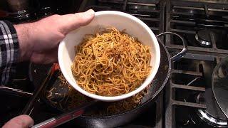 Chow Mein with Bean Sprouts & Shallots