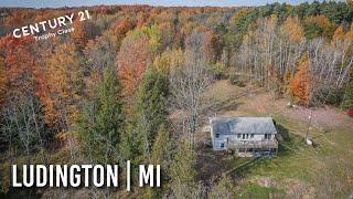 $300,000 | Riverfront Home & Acreage!! | 2833 N Victory Corner Rd, Ludington, MI - C21 Trophy Class