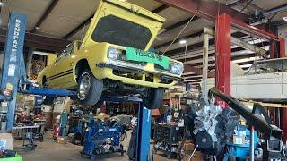 Plymouth Barracuda Repower Begins! Step 1, Engine and Headers!