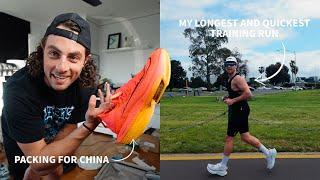 My longest training run | 6 weeks out | Off to China!!