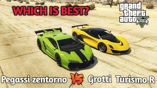 GTA V - Pegassi Zentorno VS Grotti Turismo R - Which Is Best?