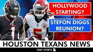 Houston Texans News: Hollywood Brown Starting, John Metchie out? Stefon Diggs Reunion?